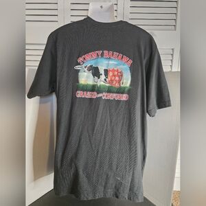 Tommy Bahama Black Short Sleeve Tee Size Large